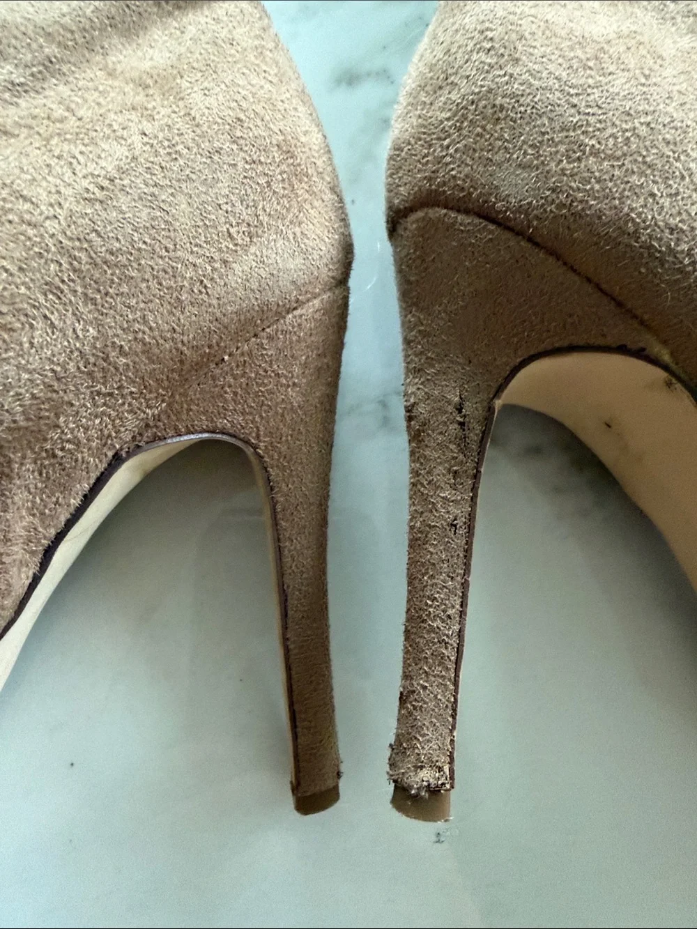 Guess by Marciano Brown Suede Over-the-Knee Stiletto Boots